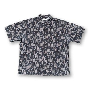 Tropical Hawaiian Short Sleeve Button Down Size XXL